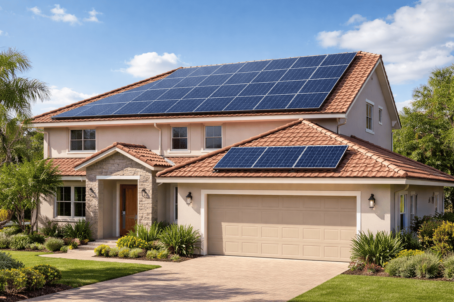 techo paneles solares